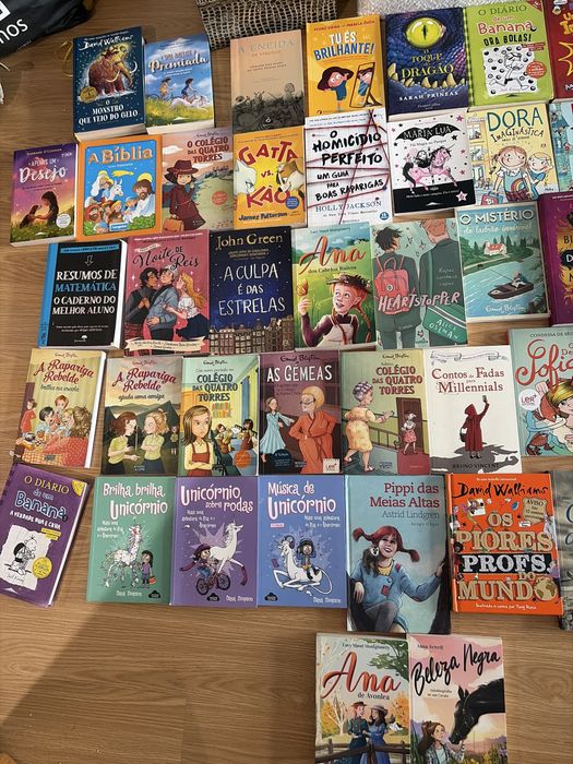 Livros para crianças e adolescentes