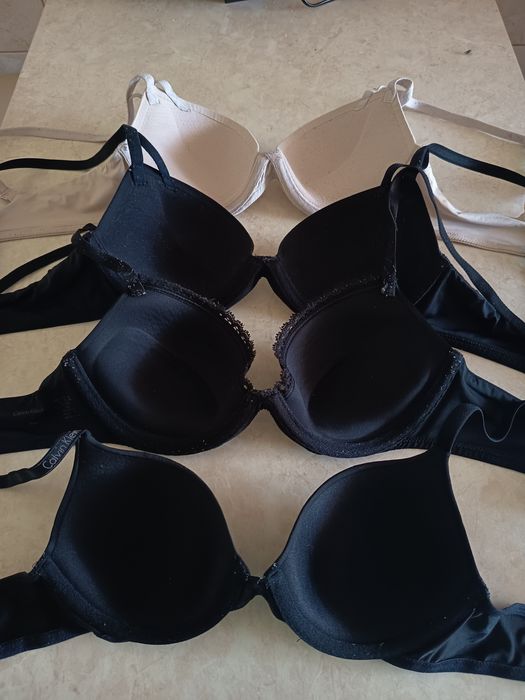 Stanik biustonosz 75 A zestaw 4sztuki Calvin Klein