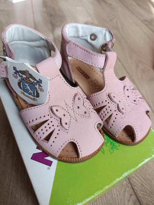 Sandały włoskie skórzane 21 Babysan