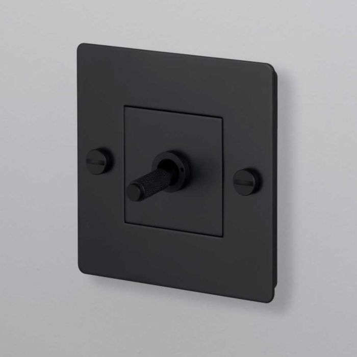 Buster Punch Włącznik pojedynczy Czarny Standard europejski