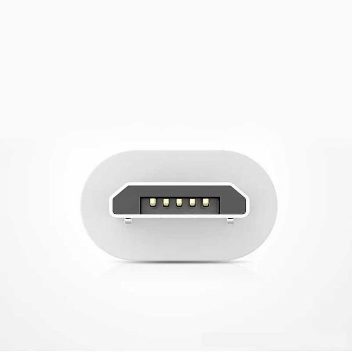 Kabel 1m MicroUSB do USB - Fast Charge 3A - Przewód do Ładowania Biały