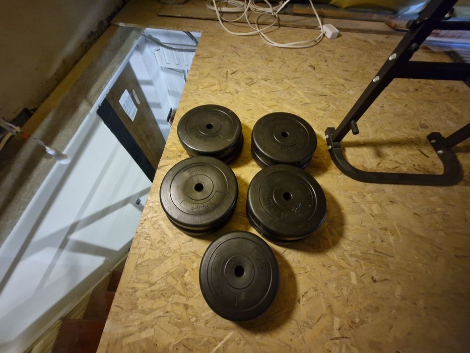Domowa silownia  90kg nakładu