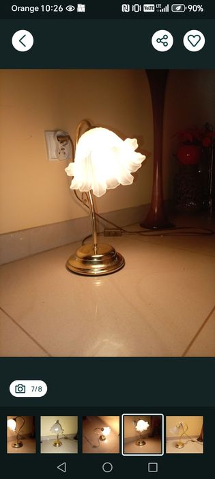 Lampka nocna retro vintage