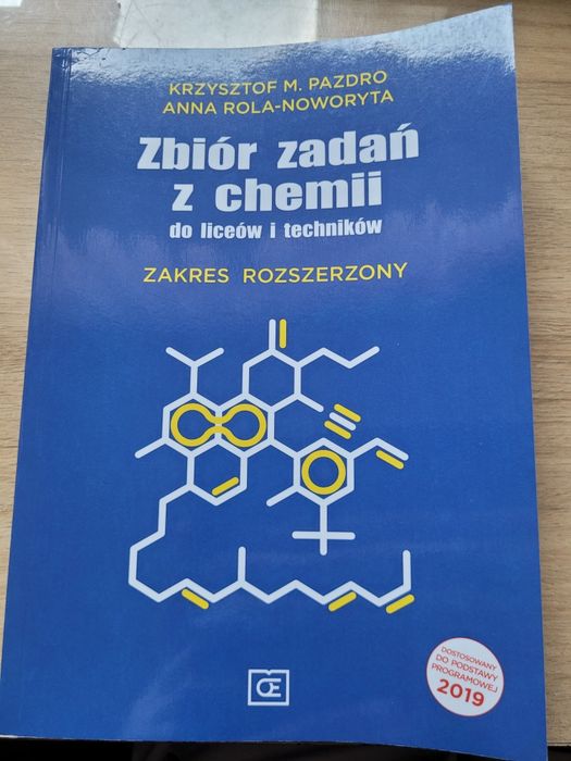 Zbiór zadań z chemii zakres rozszerzony pazdro
