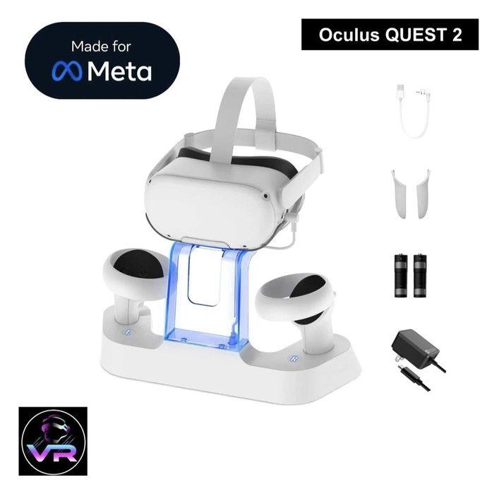 Зарядна док-станція NexiGo Enhanced S20 для гарнітури та контролерів Q