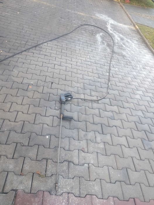 Myjka ciśnieniowa do kostki prawdziwe 230 bar oertzen  film