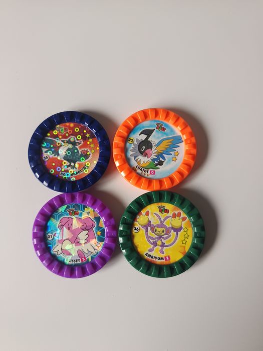 Pokémon tazos especiais