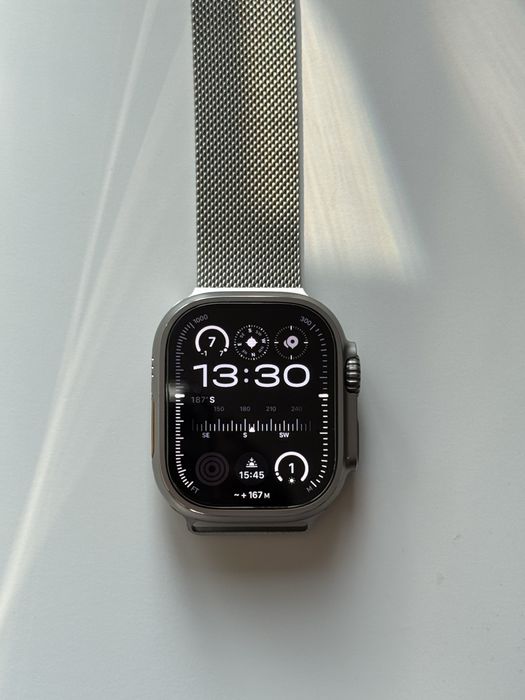 APPLE Watch Ultra GPS + Cellular 49mm, Starlight Alpine Loop - L