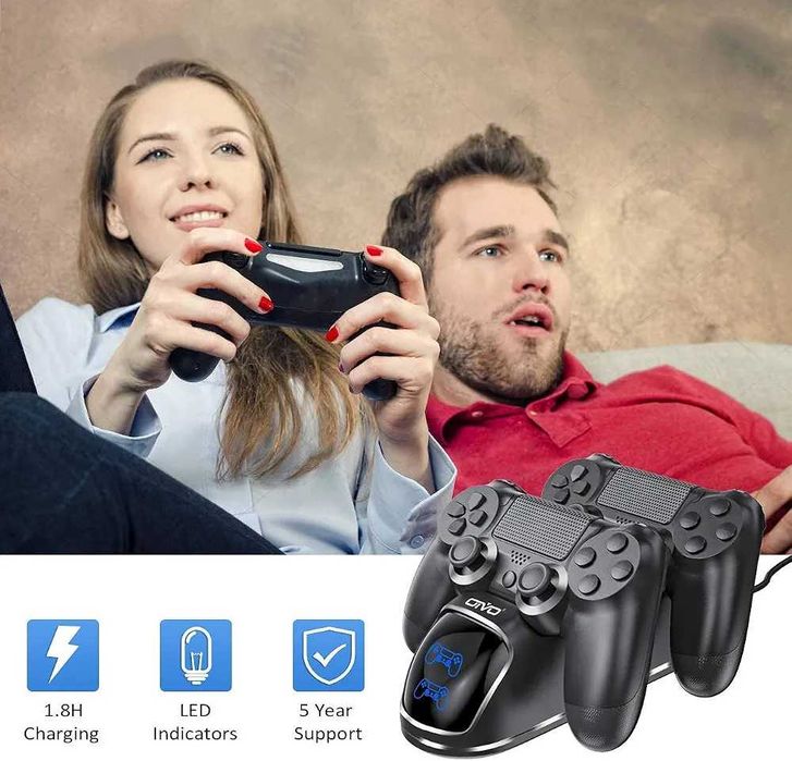 Зарядний пристрій Sony Playstation 4/PS4/Pro/Slim