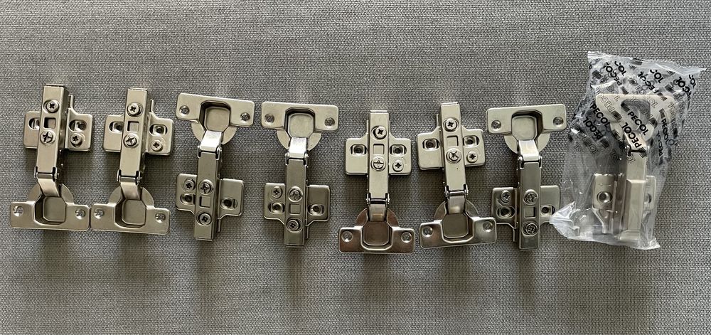 Dobradiças com amortecedores