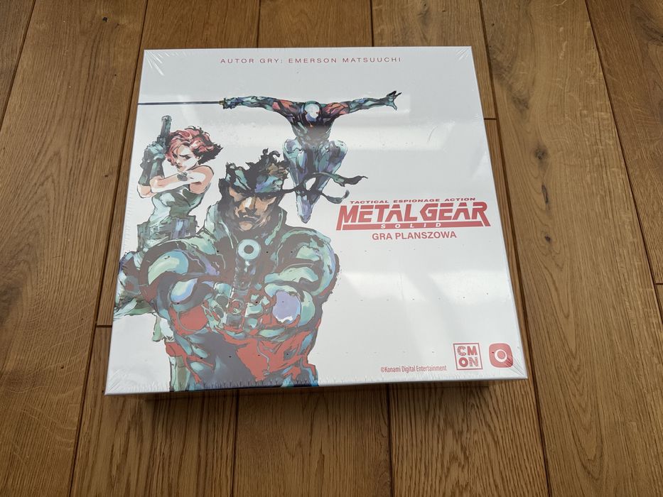 Metal Gear Solid: Gra Planszowa - Szybka wysylka - Nowa w folii