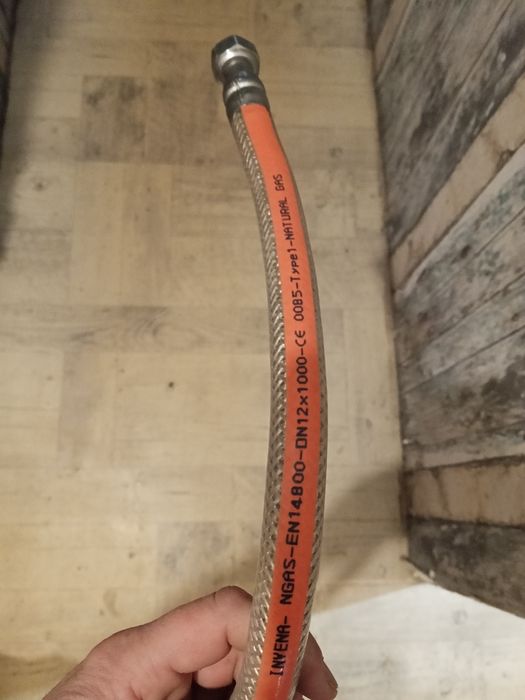 Przewód gazowy do kuchenki wąż rurka do gazu przyłącze