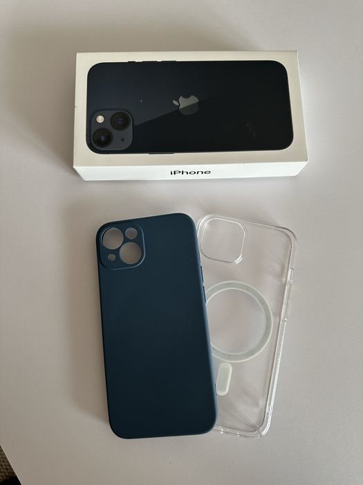 Iphone 13, 128GB, Midnight, nowa bateria 100% kondycji, perfect.