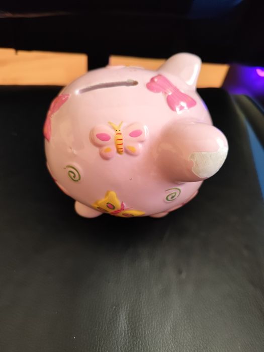 Vintage skarbonka świnka rok  ok 2000
