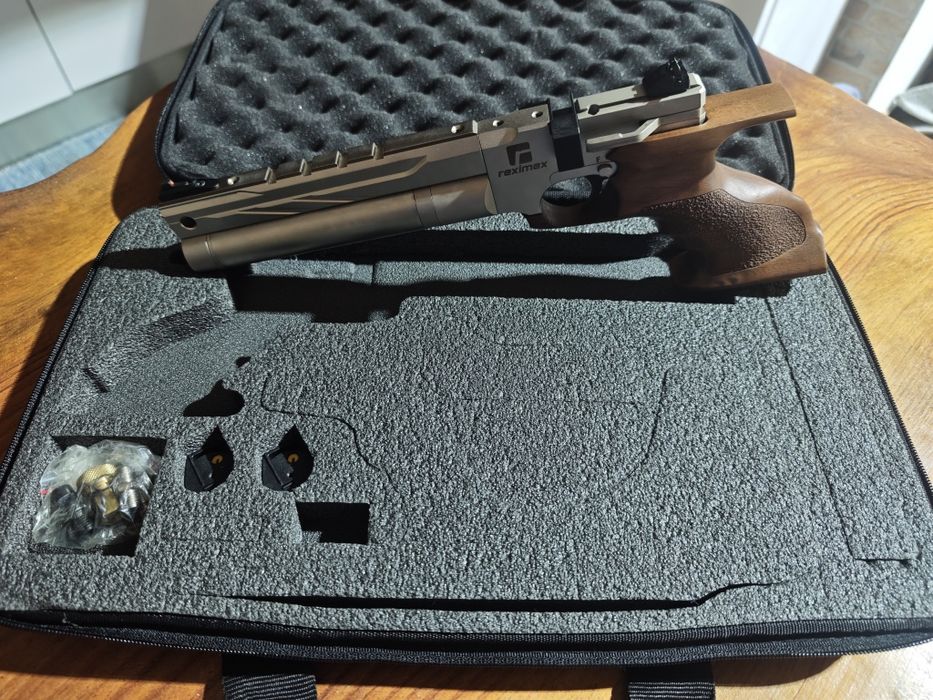 Pistola reximex pcp ar comprimido 5.5/.22