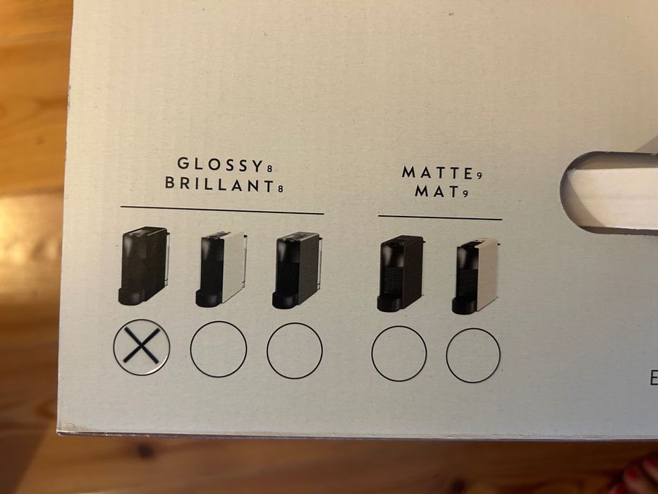 Essenza Mini Nespresso Piano Black C30 NOVA
