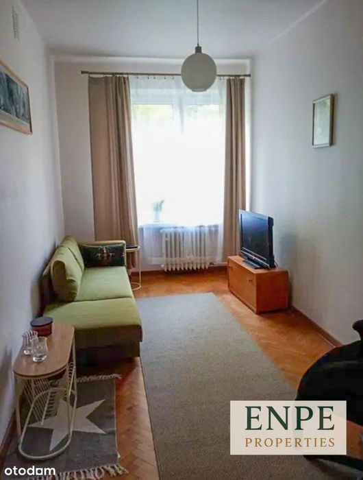 2 pokoje | 45 m2 | wysoki parter | Nowa Huta
