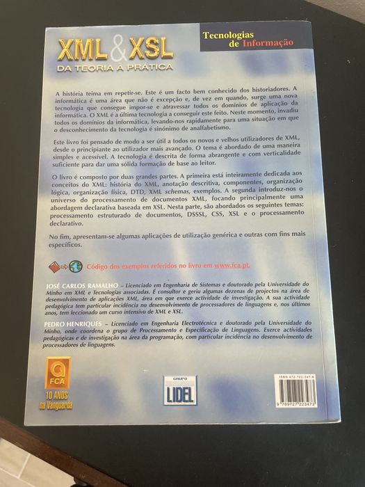 XML e XSL da teoria à pratica