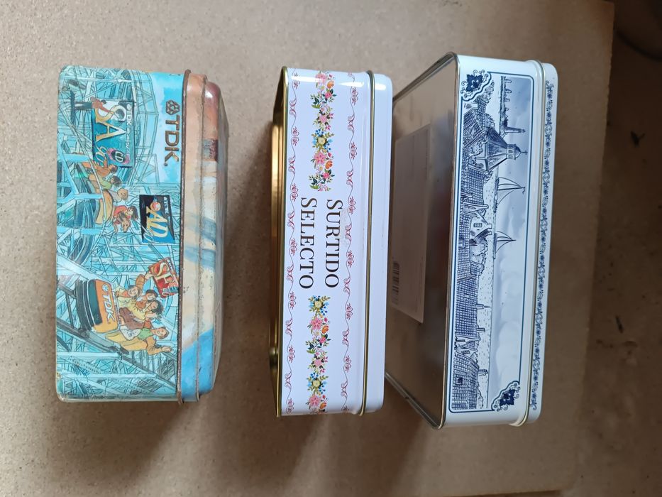 Cinco Latas de coleção