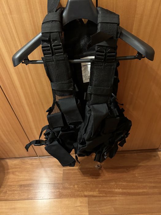 Colete táctico de airsoft e paintball