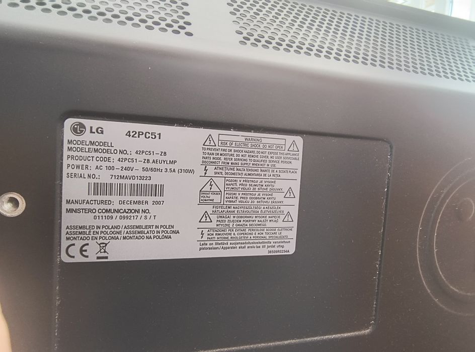 Telewizor LG 42PC51