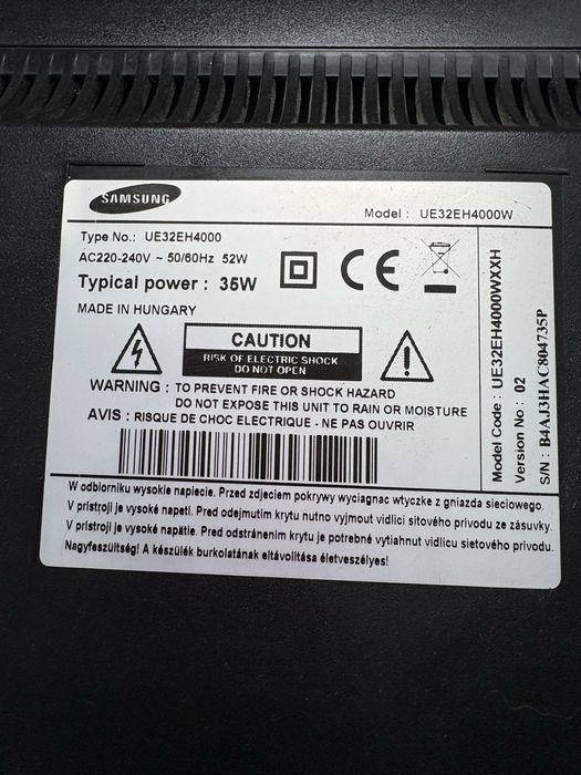 Telewizor Samsung 32” Sprawny