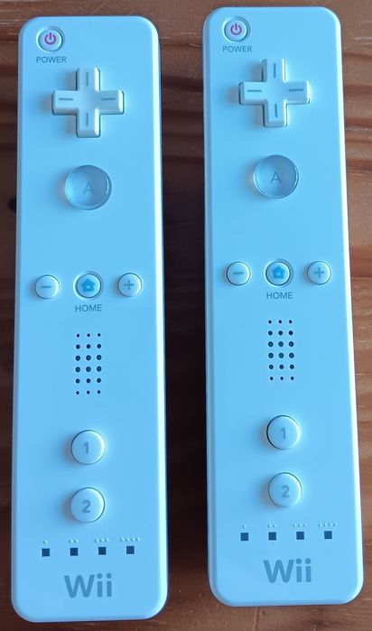 Conjunto Comando Wii Motion Plus Inside + Nunchuck  Oficiais