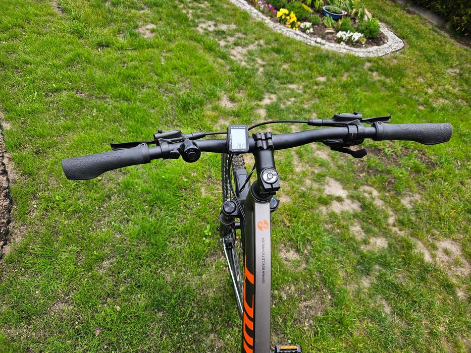 Rower GHOST Square Cross Essential AL grafitowy 18,5