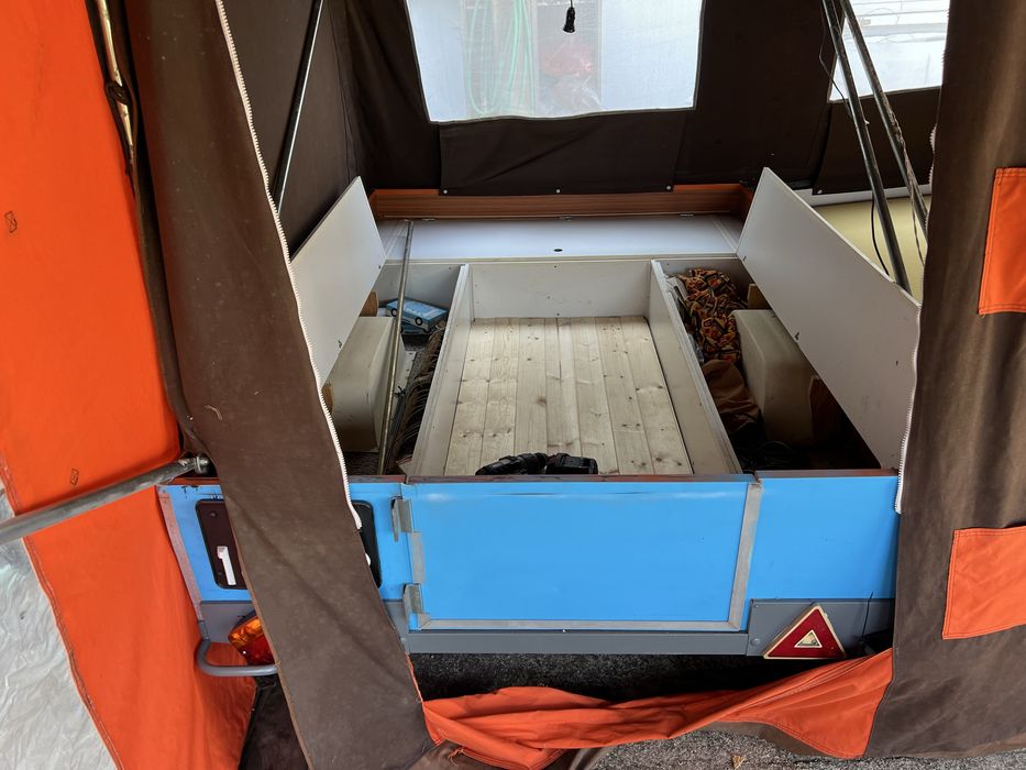 Atrelado tenda T2+1 Vintage 1980