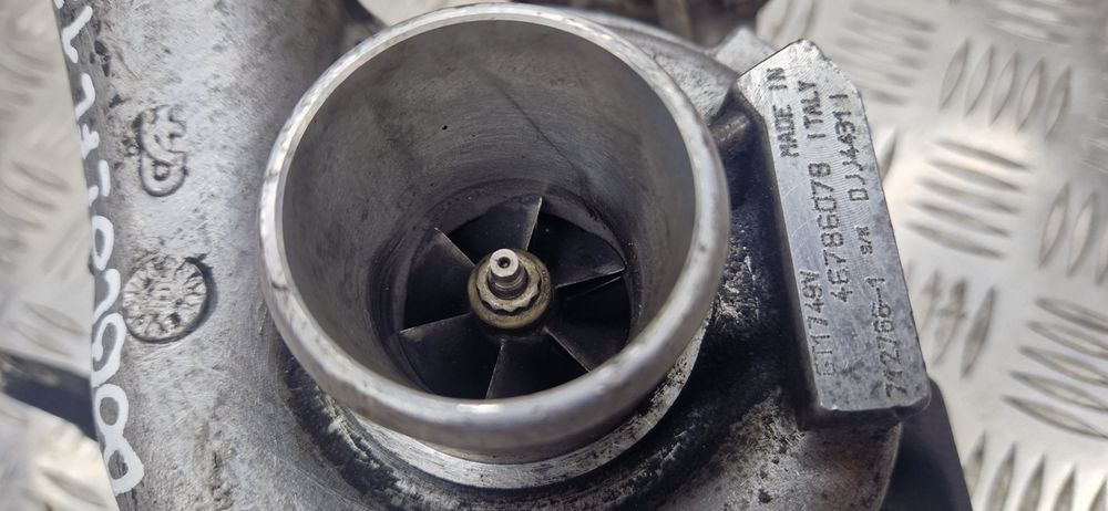 Turbosprężarka Turbina 1.9JTD  115km Alfa 147 Doblo I  GT1749V  467860