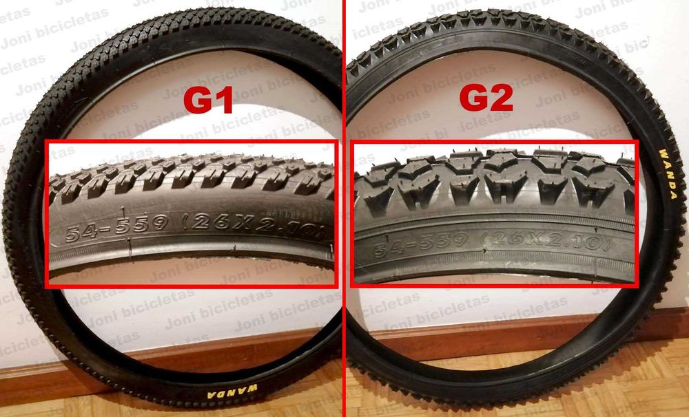 Pneus de bicicleta de 26x1.50 a 26x2.10