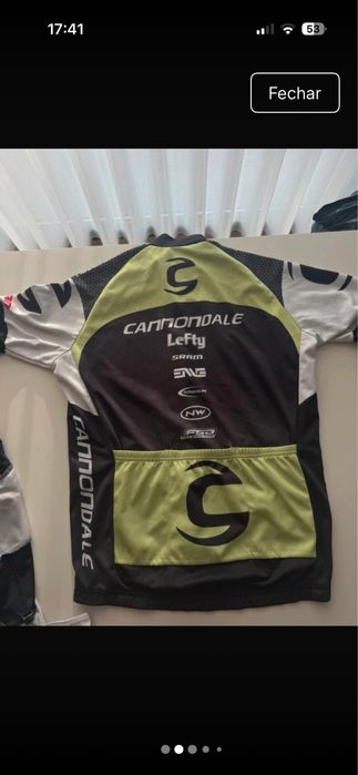 Equipamento ciclismo jersey + calções