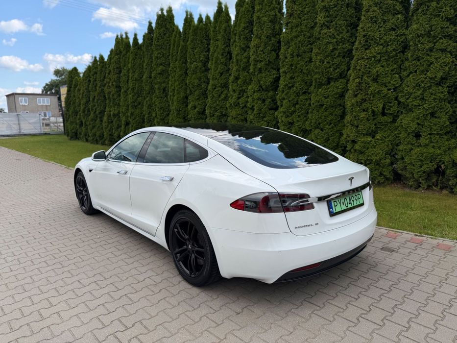 Tesla Model S Biala Perła l Mały przebieg