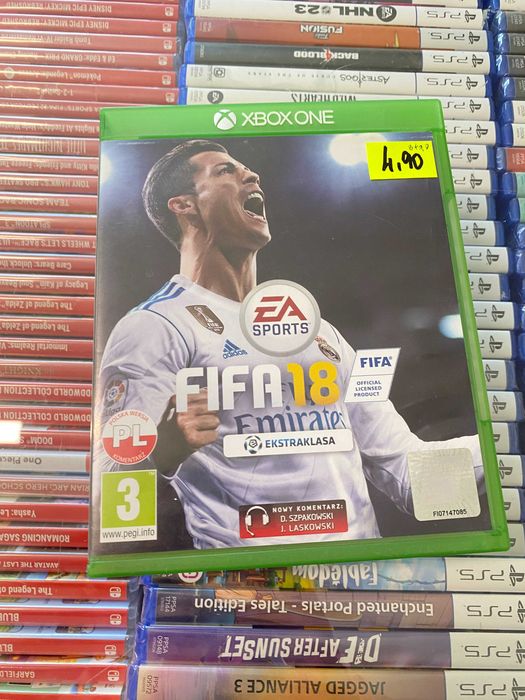 FIFA 18 [XBOX ONE] PL. Czytaj opis