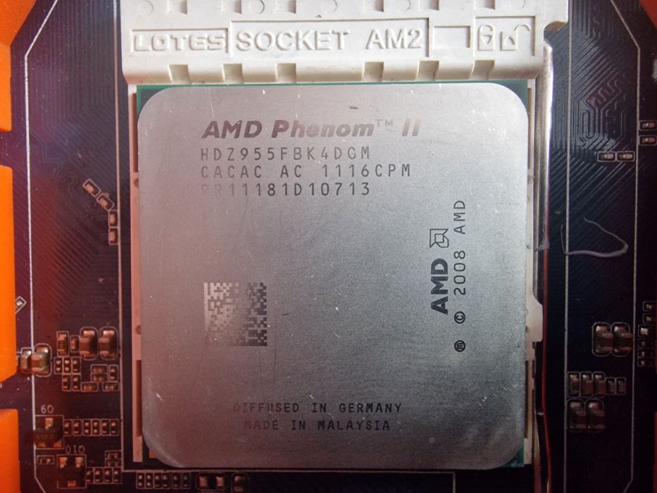 Płyta głowna am2+ + RAM + phenom II