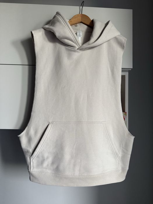 Bluza z kapturem bez rękawów - ALO