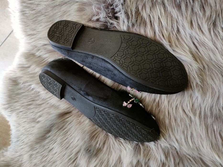 Balerinki z cekinami