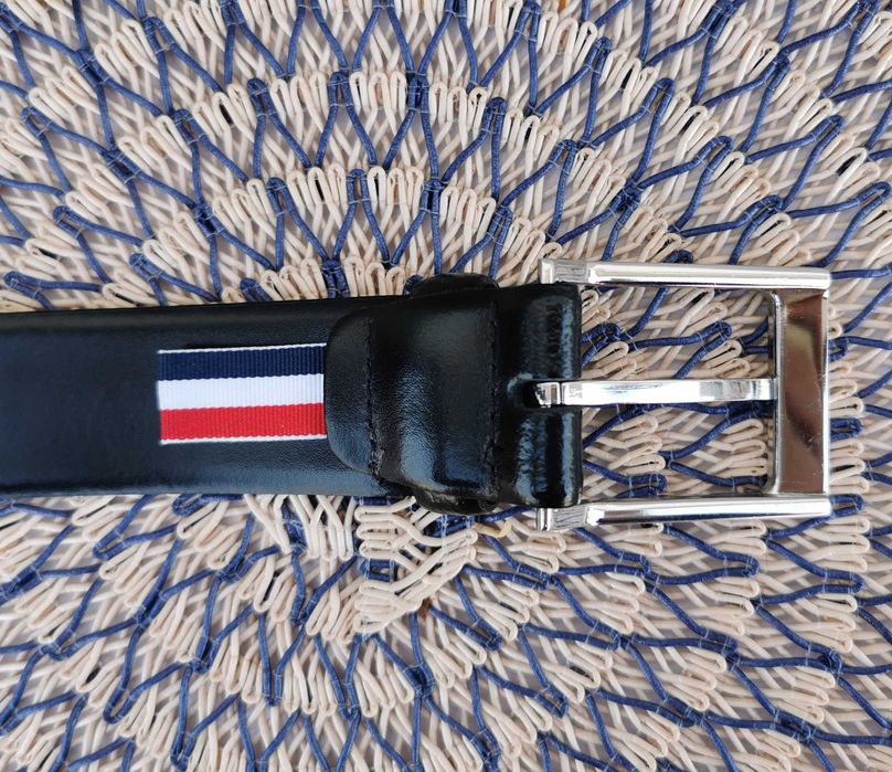 Шкіряний пояс ремінь Tommy Hilfiger 85 Оригінал