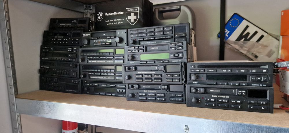 Oryginalne radia BMW. e34.e32.e36 e30. I inne. Becker. Bmw BAVARIA CD.