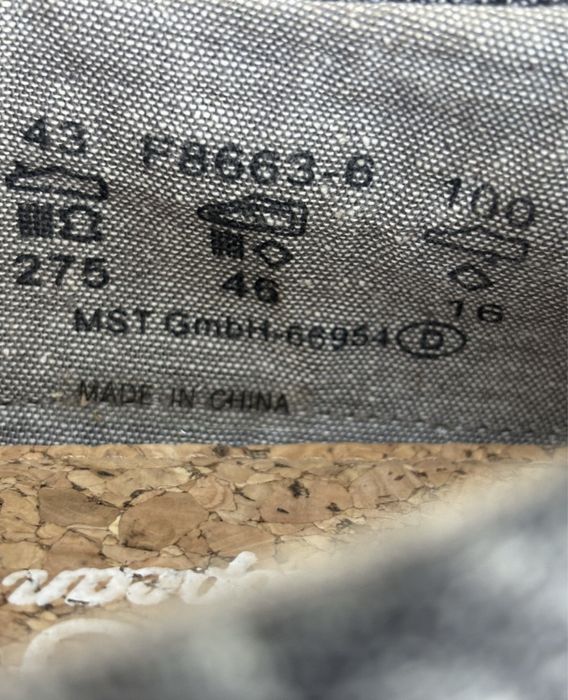 Bugatti мокасини котон 43