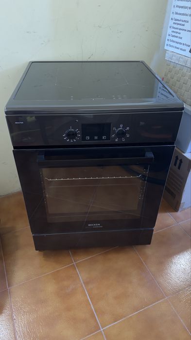 Fogão BECKEN BFE9896 DIX (70 L - Elétrico de Indução - Dark Inox)