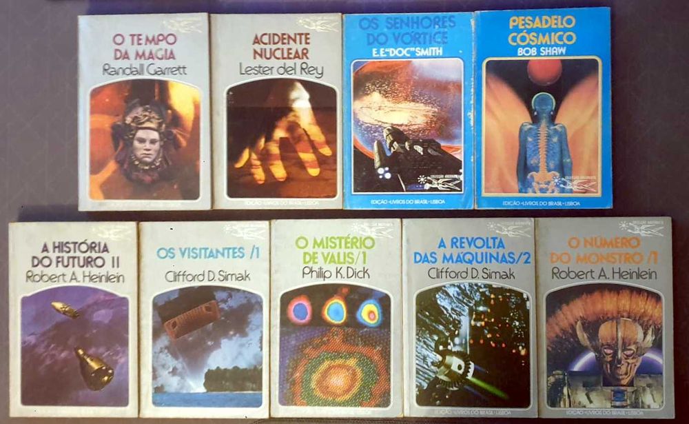 Coleção Argonauta - Ficção Científica - Heinlein, Philip K Dick, Simak