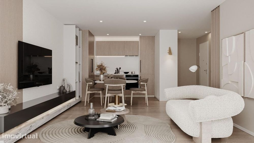 Apartamento T1 Novo em condomínio privado