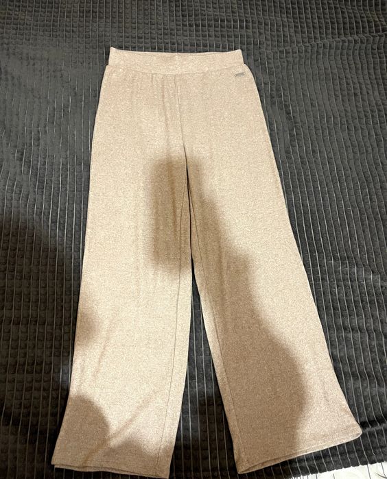 Широкі теплі штани