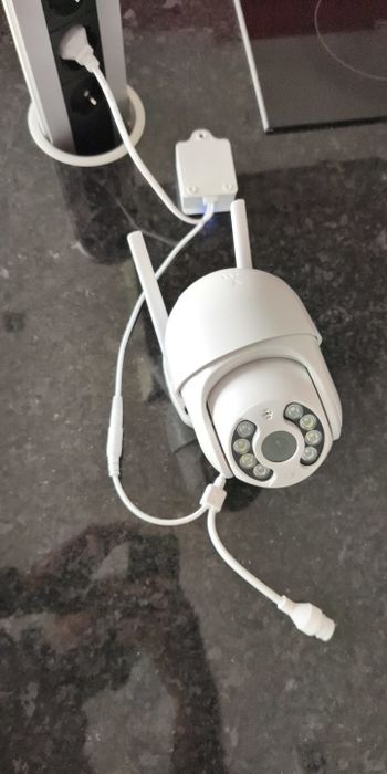 Wi-Fi Smart Camera | Поворотная IP-камера видеонаблюдения + sd карта