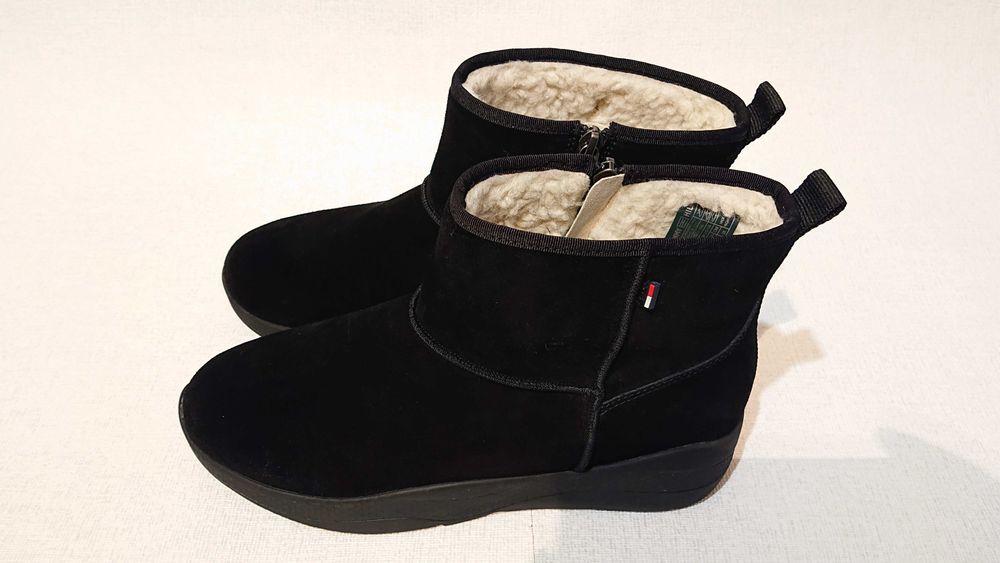 Женские зимние ботинки Tommy Hilfiger Томми Хилфигер 40 41 угги мех