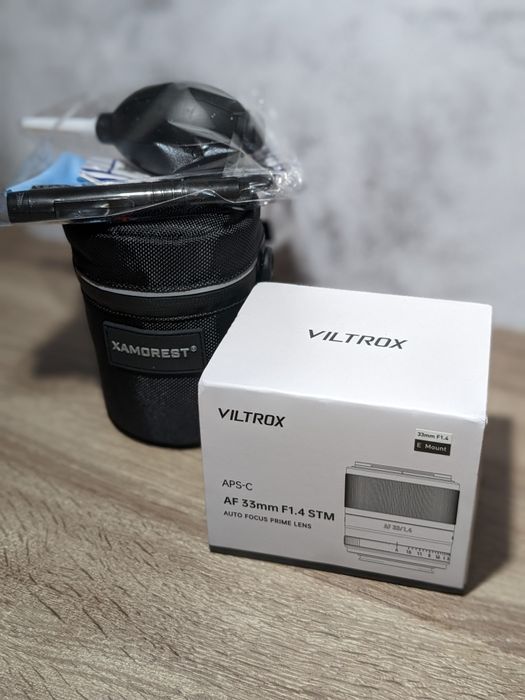 Акція до 15.02‼️Об'єктив Viltrox 33mm f/1.4 для Sony — світлосильний
