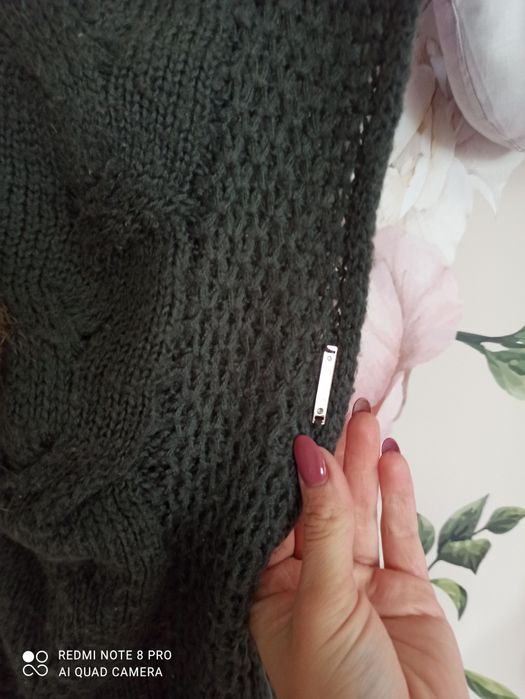 Komplet zimowy khaki mayoral czapka komin