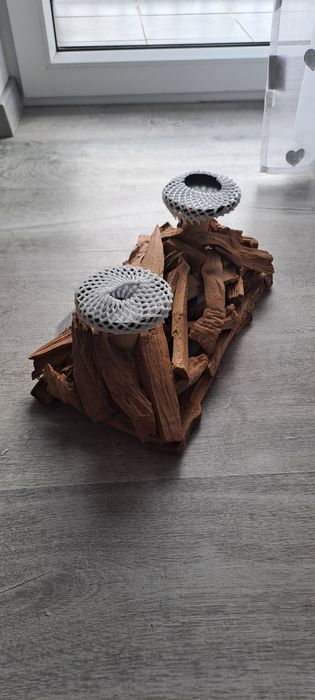 Świeczniki ozdoba na stół