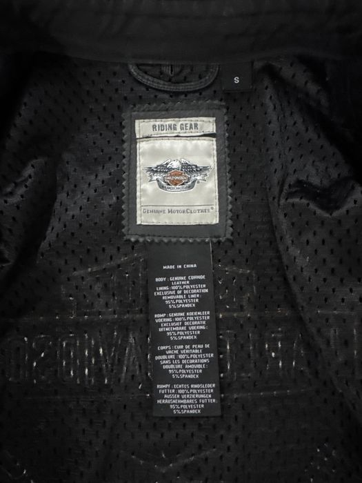 Blusão Harley Davidson S Senhora – Couro Genuíno -Como Novo